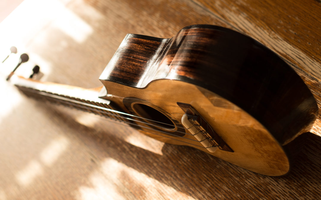 Jon Duncan…  the glass canoe… playing boaw uke