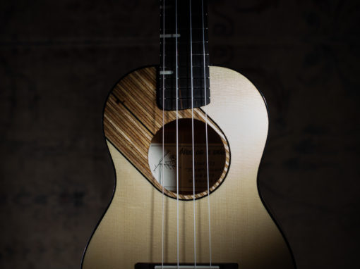 Tenor ukulele #23 “stream access” – Sold