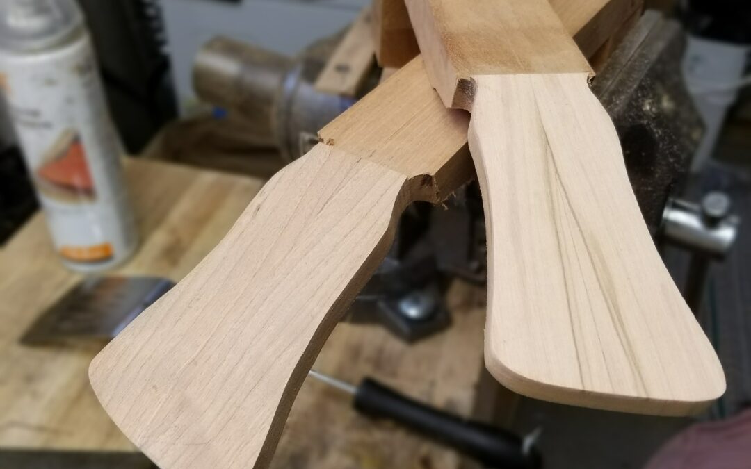 Headstock final shaping